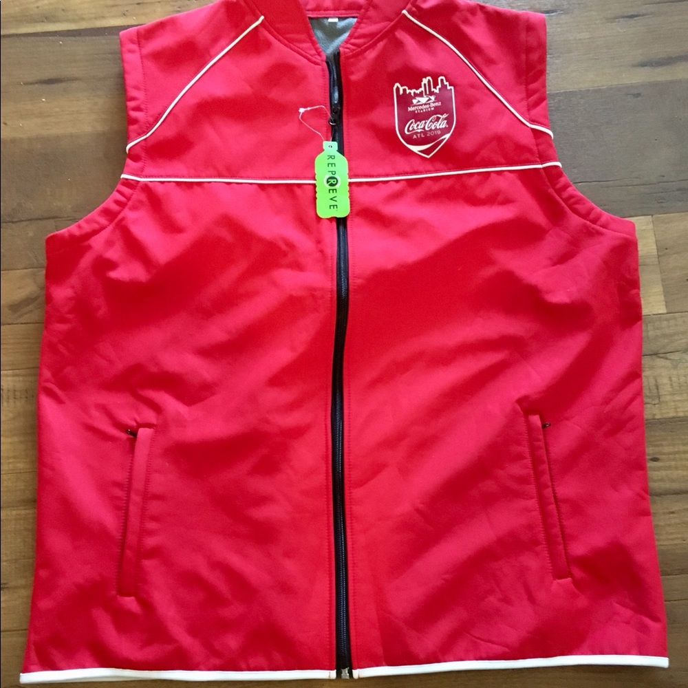 NWT  Coca Cola Mercedes-Benz Stadium Vest ATL 2019